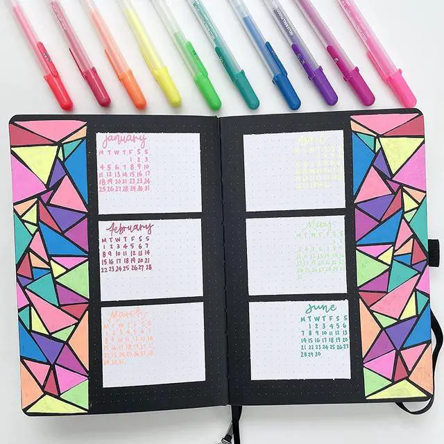 Alt view image 7 of 7 - Gelly Roll Moonlight Gel Pen Set, Bold Tip, Opaque Colors, 10 PK 38176 | Bold Point Ink Pen for Journaling, Art & Drawing, Opaque Ink Pops on Light & Dark Paper, Creamy Smooth Flow
