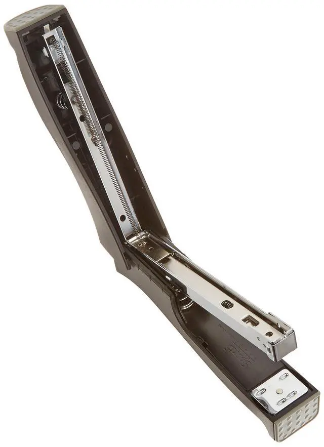 Alt view image 3 of 4 - Stand Up Full Strip Stapler, 1-1/2 x 3 x 6-1/4 Inches, Black/Gray (SPR70352)