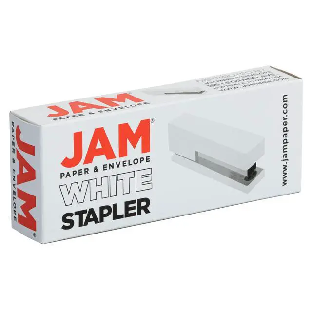 Alt view image 6 of 7 - Modern Desk Stapler - White - Sold Individually
