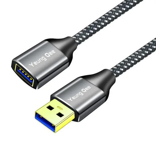Alt view image 7 of 7 - USB 3.0 Extension Cable 1 ft,5Gbps High Speed USB 3.0 Type A Male to Female Extension Cord,USB Extension Lead Compatible with USB Flash Drive, Hard Drive, Card Reader,Scanner,Keyboard (1FT)
