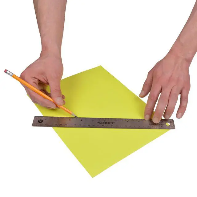 Alt view image 3 of 7 - 10415 Stainless Metal Ruler with Non-Slip Cork Base, 12-Inch
