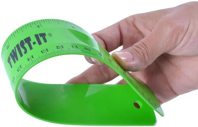 Alt view image 4 of 6 - 12" Twist It Flexible Ruler, Assorted Colors