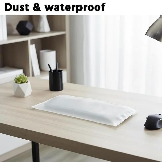 Alt view image 3 of 7 - Keyboard Dust Cover, Universal PC Computer Desktop Keyboard Skin Protector Cover by SZBRO (20W x2H x9D)