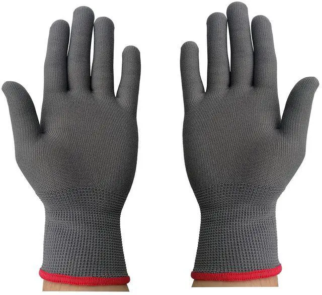 Main image of Vinyl Wrap Gloves, Professional Anti-Static Application Gloves,Dust-Free Working,PC Building(Grey,1 pair)