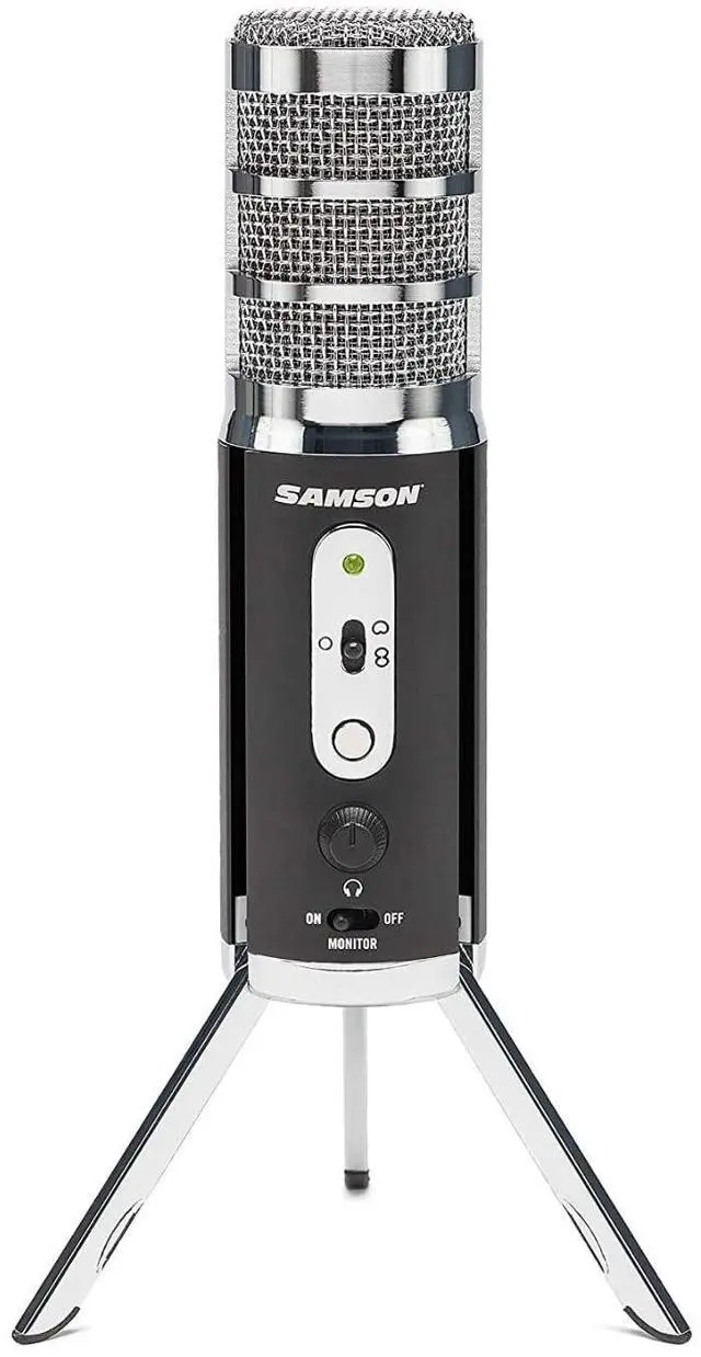Main image of Technologies Satellite USB/iOS Condenser Microphone | Dual 16mm condenser capsules with 24-bit/96kHz audio and fold-back legs for streaming, podcasting and recording