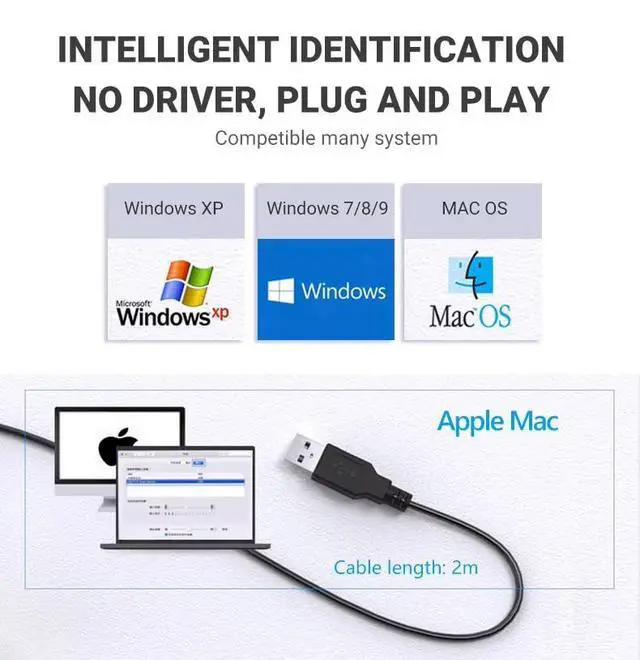 Alt view image 6 of 7 - USB Microphone, Desktop Gooseneck Computer Mic with Mute Button & LED Indicator, Volume & Echo Control, Plug & Play for PC Laptop, Compatible with Zoom, Gaming, Meeting, Streaming