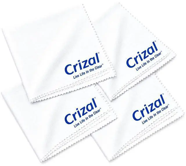 Main image of Microfiber Eyeglass Cleaning Cloth Finest Microfiber Cloth Available | Designed & Tested | Developed, Trusted and Safe for Advanced AR Lens Coatings | 4 Pack |