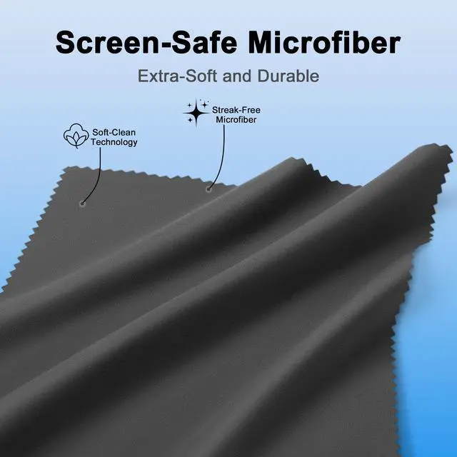 Alt view image 7 of 7 - 30 Pack Japanese-Style Premium Microfiber Glasses Cleaning Cloth Streak & Scratch-Free Lens Cleaning Cloth Safe for Eyeglasses, Sunglasses, Glasses Cleaner, Lens Wipes, iPhone & Screens