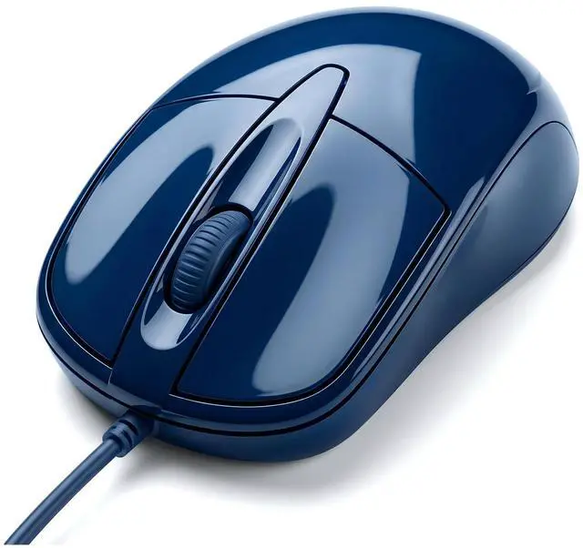 Main image of Wired USB Computer Mouse, Silent Click, Scroll Wheel, Plug and Play, for PC and Laptop