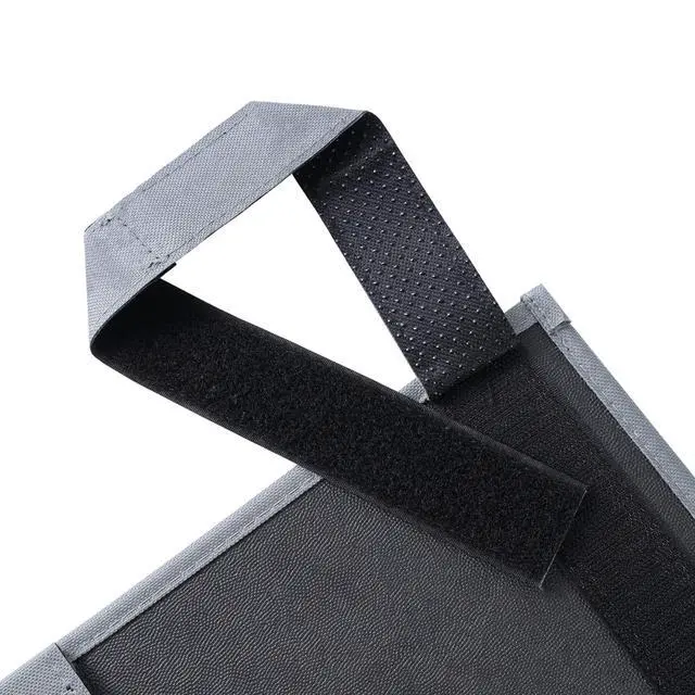 Alt view image 6 of 7 - Hanging Bedside Caddy, Bedside Storage Organizer for Magazine, Phone, Remote control (Classic 4 Pockets-Grey)