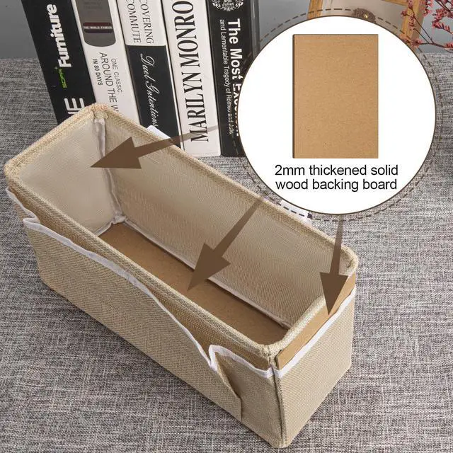 Alt view image 2 of 7 - Bedside Caddy, bedside organizer, Hanging Organizers (Beige) | Storage Bags with Self-adhesive on The Back to Hang Over Beds for Headboards, Bunk Bed, Car Seat Back Organizers