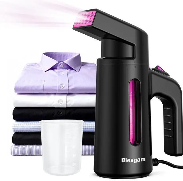 Main image of Travel Steamer for Clothes, Dual-Row Steam Handheld Clothes Steamer | 25g/min Steam,180ml Large Capacity,Fast 40s Heat-up Portable Steamer,700W Clothing Steamer, For All Fabrics,120V Only(GY168)