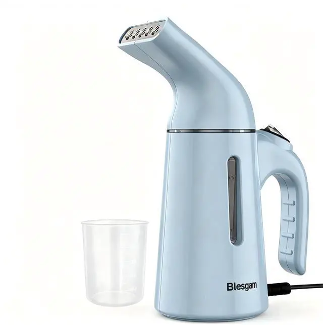 Main image of Steamer for Clothes 700W, Fast Heat-up in 40S Clothes Steamer | 120ML Water Tank, 25g/min Strong Penetrating Steam, Steamer Iron for Clothes, Handheld Steamer For Travel, Home, GY169 Blue
