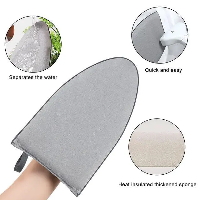 Alt view image 3 of 7 - Garment Steamer Ironing Gloves Anti Steam Glove Heat Resistant Garment Steamer Mitt, Garment Steam Accessories for Clothes