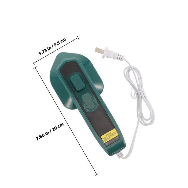 Alt view image 2 of 7 - Portable Steam Iron Hand Held Steamer Iron for Clothes Lightweight Handheld Ironing Machine Us Plug for Curtains Bedding Sofas Travel and Home Use