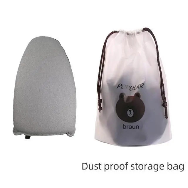 Alt view image 5 of 7 - Garment Steamer Ironing Gloves with Finger Loop,Hanging Garment ironing machine board,Standing ironing machine,Anti steam gloves,Heat resistant clothing steam engine gloves (Grey)