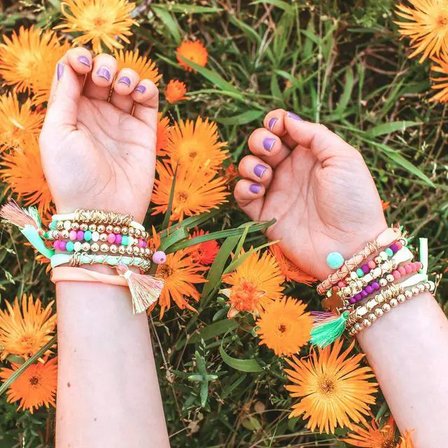 Alt view image 7 of 7 - Neo-Brite Chains & Charms Kit - Create 10 Unique Cord & Tassel Charm Bracelets, 195 Pieces, Includes Play Tray,DIY Playful Charm & Jewelry Kit, Tweens & Girls, Arts & Crafts, Ages 8+