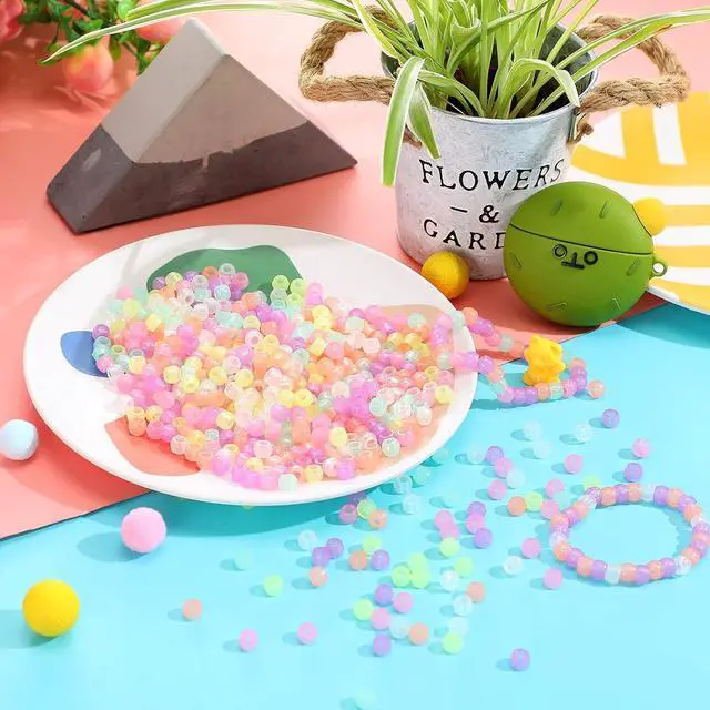 Alt view image 6 of 7 - 1300 Pcs DIY Childrens Crafts Beads Friendship Bracelet Kit