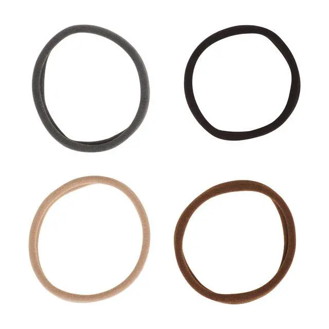 Alt view image 4 of 7 - Hair Accessories Kit, Everyday Essentials for Women - 51 PC Neutral Color Set for All Types - Ouchless Damage-Free Ties, SlideProof Claw Clips, Snap Clips, Scrunchies, Tanglefix Brush