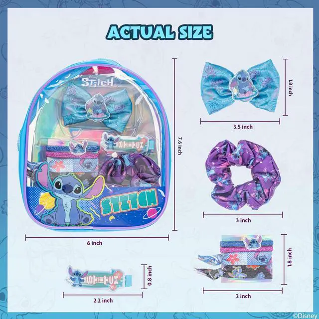 Alt view image 6 of 7 - Stitch Mini Bag Hair Accessories Set with Bows, Clips & Hair Ties