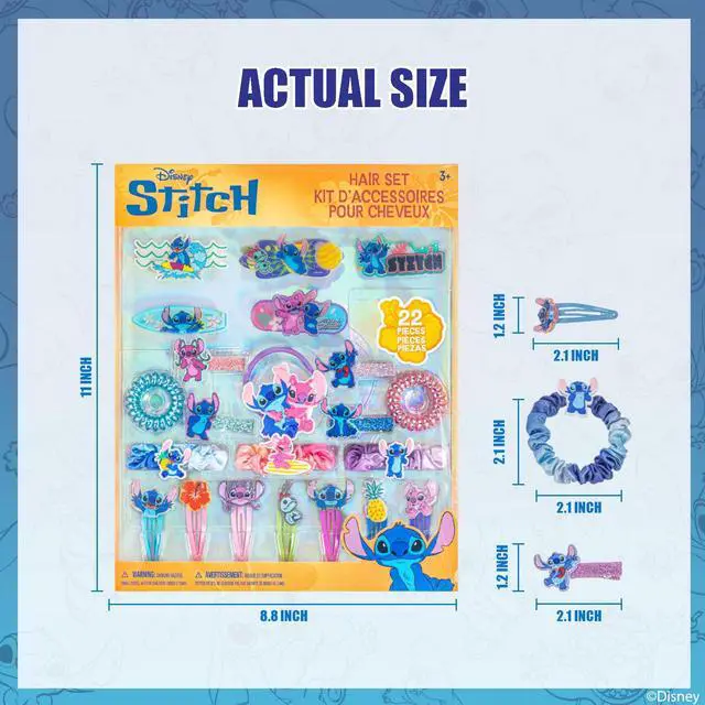 Alt view image 4 of 7 - Stitch Hair Accessories Set with Hair Clips, Bows & Scrunchies