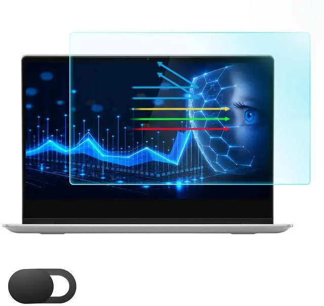 Main image of 15.6" Laptop Screen Protector Blue Light Glare Filter Compatible with 15.6" HP/Dell/ASUS/Samsung/Lenovo/Acer/MSI/Razer Blade/LG Gram/SGIN 15.6 inch 16:9 Aspect Laptop, Eye Protection Blue Light Filter
