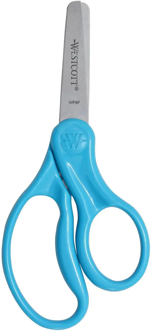 Main image of 13130 Right- and Left-Handed Scissors, Kids' Scissors, Back to School, Classroom Supplies, Ages 4-8, 5-Inch Blunt Tip, Assorted
