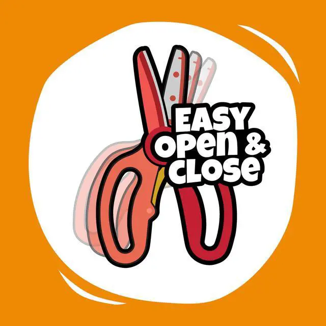 Alt view image 5 of 7 - Training Scissors for Preschoolers Ages 3+, Small Kids Safety Scissors with Training Lever, Easy to Use, Preschooler Art Supplies, Back To School, Red