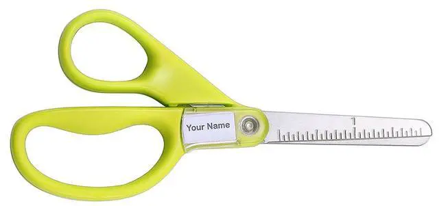 Alt view image 3 of 6 - 5 Kids Scissors, Blunt Tip, Safety, Comfortable, For Left and Right Handed Use, For Office School Student Crafts, Assorted Colors, 2 Pack