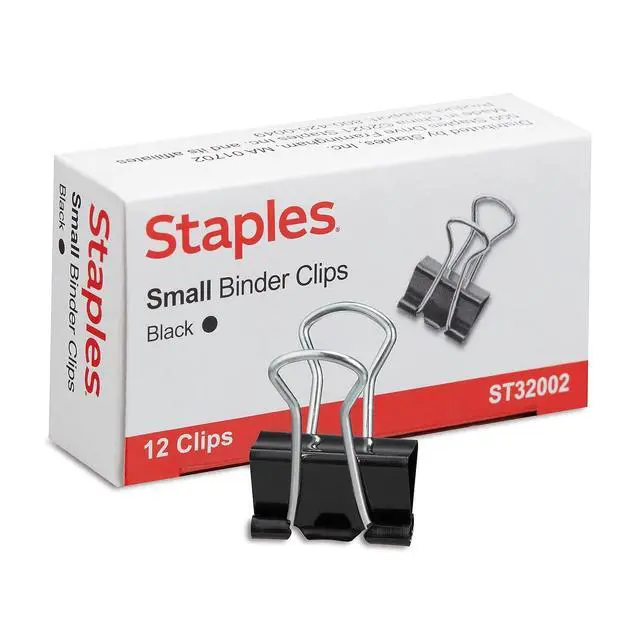 Alt view image 2 of 6 - Binder Clips, Small Size, 0.38" Capacity, Black, 144 Pack Compact Clips for Documents, Notes & Office Use | Compact clips secure documents and notes for everyday office use.