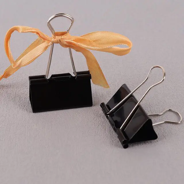 Alt view image 6 of 7 - Extra Large Binder Clips (36 Pack) 2 Inch, Big Paper Clamps for Office Supplies, Black