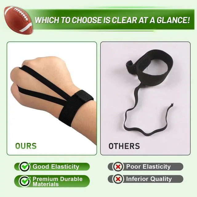 Alt view image 4 of 7 - 4PCS Football Down Indicator Wristband, Durable Referee Wristband for Football Matches, Comfortable Officials Gear Essential Sports Accessories for Umpires Officiating Wear