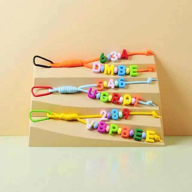 Alt view image 2 of 7 - Paracord Keychain 12pcs Turquoise Paracord Rope Keychain Bag Charm Braided Cord Rope Bag Charm for Purse Handmade Key Chain Backpack Handbag Decoration