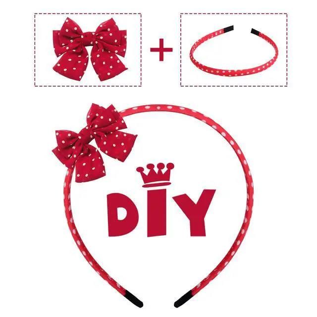 Alt view image 6 of 7 - Headbands for Girls 12Pcs Thin Head Bands for Girls Hairbands for Toddler Floral Cloth Fabric Covered Headband Birthday Party Favors