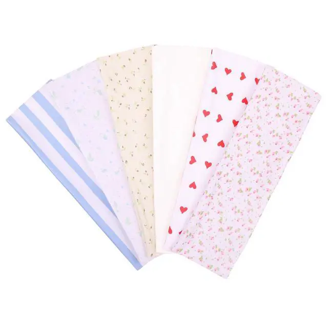 Alt view image 7 of 7 - Women's Headbands for Short Hair Non Slip Elastic Floral Hairbands Soft Fabric Stripe Head Bands for s Heart Headbands
