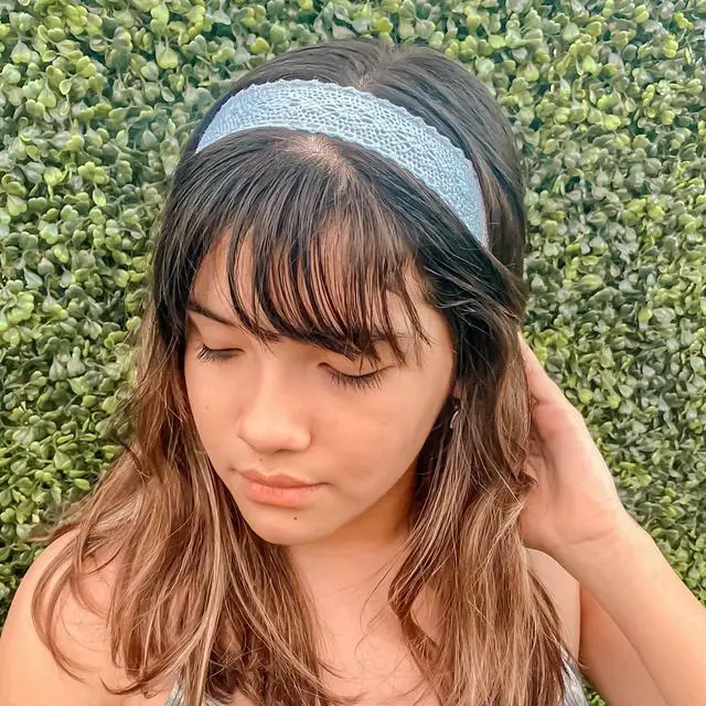Alt view image 7 of 7 - 5 Lace Headbands for Girls, Adjustable No Slip Stretch Elastic Girl Headband, Dressy Pastel Lacy Headwraps, Cute Plain Solid Color Hair Accessories for Kids Easter Basket Stuffers