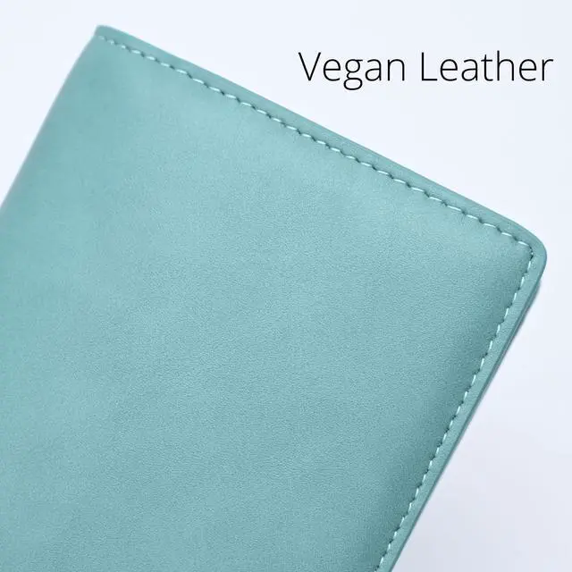 Alt view image 5 of 6 - Ultra Slim Thin Women Wallet RFID Blocking Credit Card Holder Bifold Long Ladies Billfold (Purist Blue)