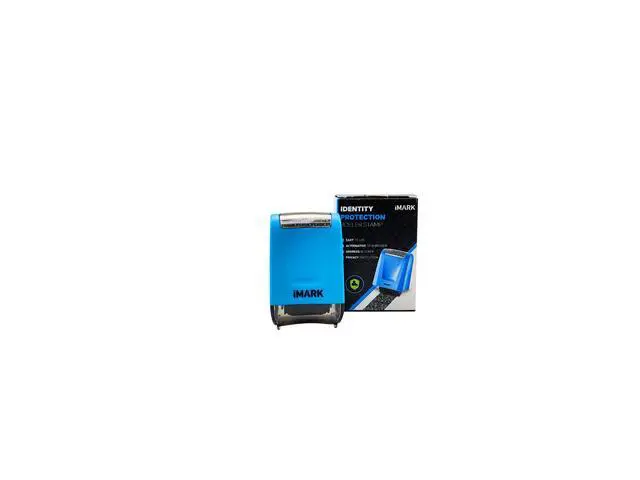 Alt view image 7 of 7 - Identity Theft Protection Roller Stamp, Privacy Confidential and Address Blocker, Self-Inking ID Theft Prevention Security Stamp (Light Blue)