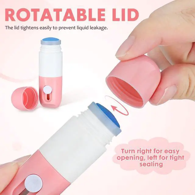 Alt view image 2 of 7 - Thermal Paper Eraser & Identity Protection Roller Stamp for Mail | Water-Based 2-in-1 Privacy Tool for Shipping Labels, Receipts, Dorm Mail, Apartments, Home Offices and Everyday Packages