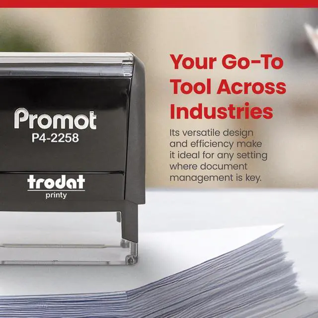 Alt view image 6 of 7 - Identity Theft - Self Inking Rubber Stamp - Ink Stamps | Helps Protect Sensitive Information, Supports Secure Document Handling, Clear Security Marking, Crisp Consistent Impressions