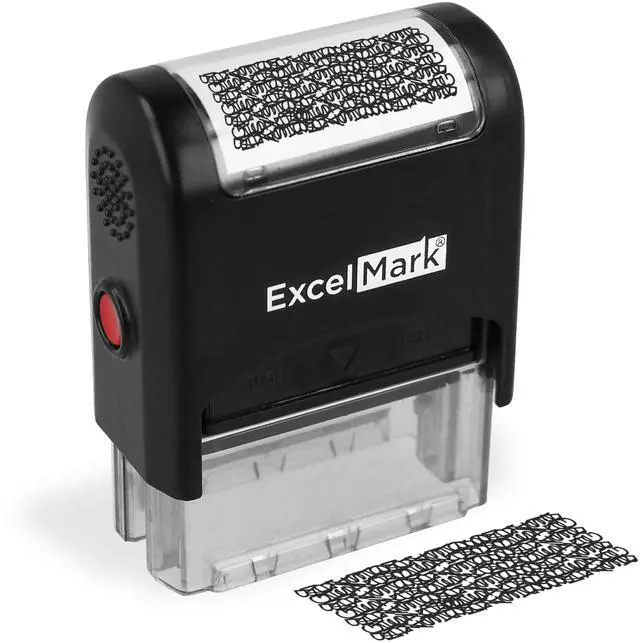Main image of Identity Theft Protection Stamp - Standard Size (7/8" X 2-5/16")