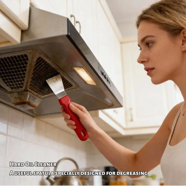 Alt view image 4 of 7 - 5-in-1 Multifunctional Kitchen Cleaning Brush Set, Stainless Steel Scraper Brass Stainless Steel Nylon Mini Brush, Suitable for Stoves, Tile Grouting, Window Tracks, Sinks, Drainage Pipes.