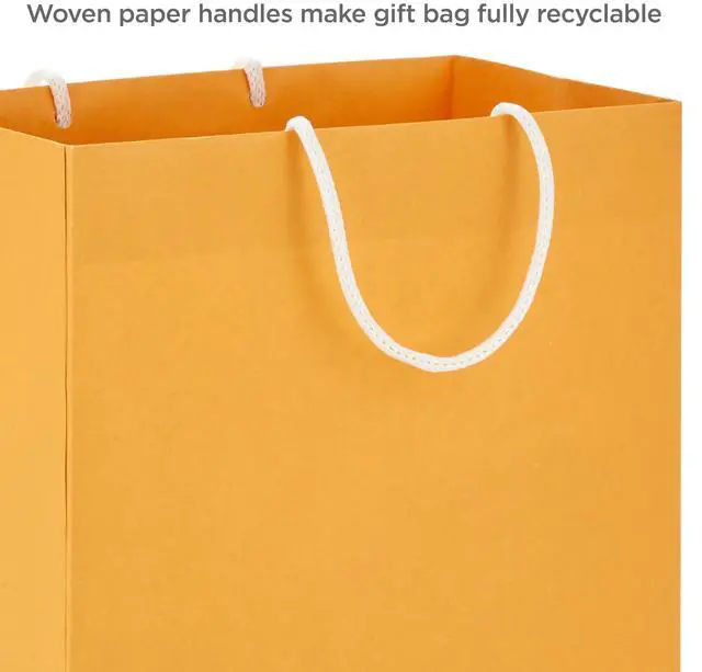 Alt view image 4 of 6 - Recyclable Gift Bags Assorted Sizes (8 Pack) Pastel Colors