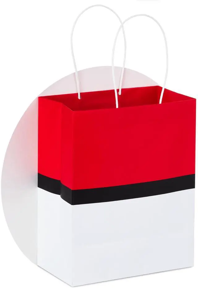 Alt view image 5 of 7 - Pokémon Gift Bags, 2-Pack (9" Medium PokéBall and 15" XL Pikachu)