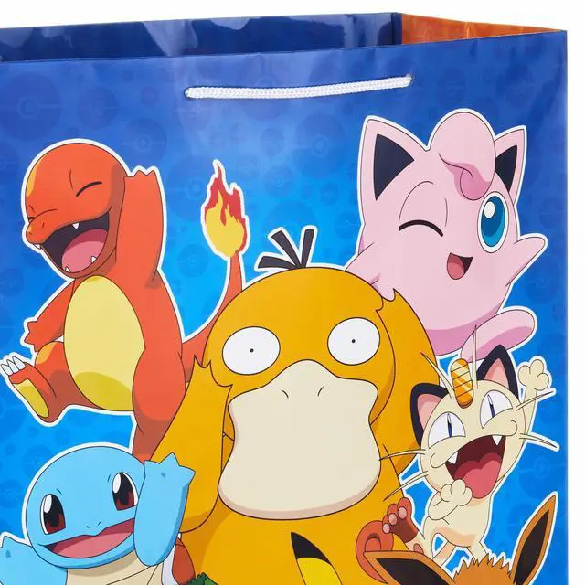 Alt view image 6 of 7 - Pokémon Gift Bags, 2-Pack (9" Medium PokéBall and 15" XL Pikachu)