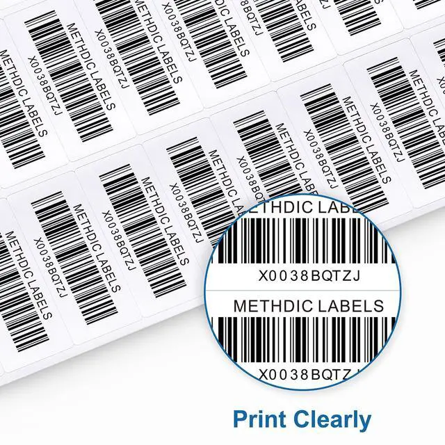 Alt view image 7 of 7 - Address Labels 1" x 2-5/8" 900 Labels Sticker Paper for Laser/Ink Jet Printer Mailing Labels 8.5"×11" White 30 per Sheet