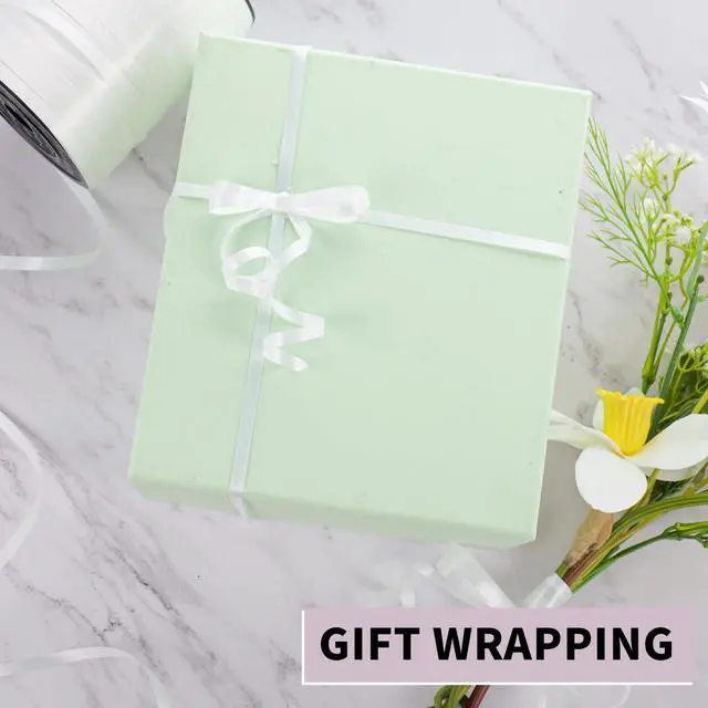 Alt view image 4 of 6 - White Curling Ribbon 600 Yards, 1/5 Inch Balloon String Ribbon | Thin Plastic Ribbon for Gift Wrapping, Balloons, Wedding Bouquets, Crafts, Weddings, Birthdays and Baby Showers