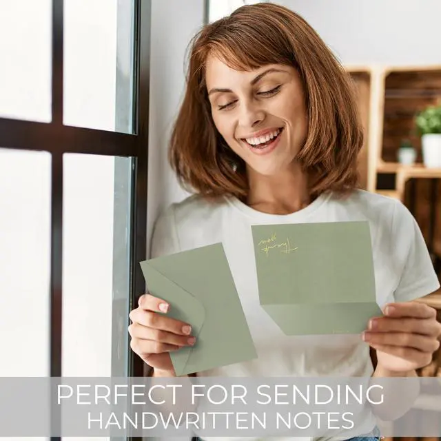 Alt view image 5 of 7 - Beautiful Thank You Cards Set of 30 With Envelopes and Stickers | Elegant Blank Cards for Personalized Notes - Bulk Stationary Set for All Occasions Incl. Weddings, Business & Baby Showers