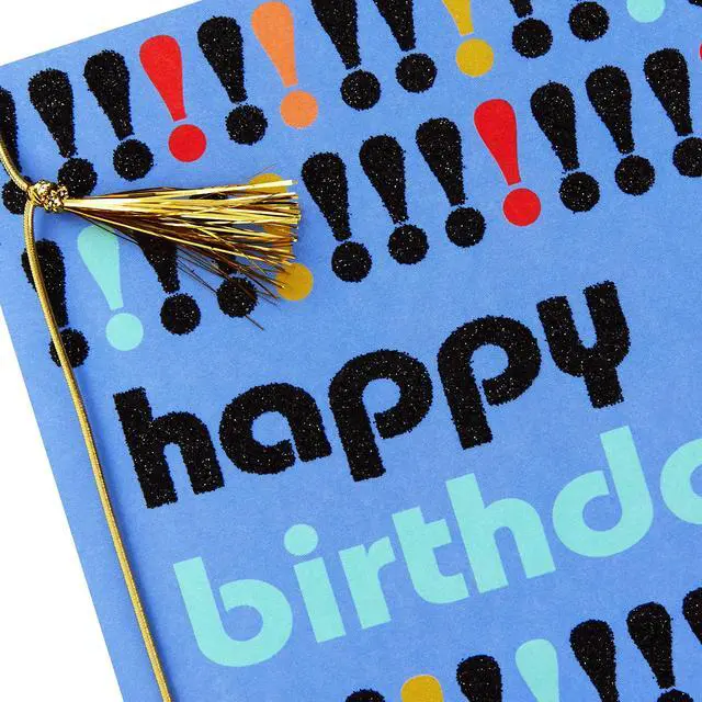 Alt view image 5 of 7 - Birthday Cards with Envelopes, Assorted 12-Pack (Happy!) | Hand-embellished details with glitter and ribbon. White envelopes included. Premium paper stock., 4.7 x 6.8 in