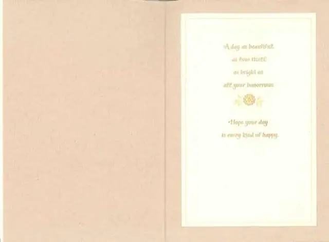 Alt view image 2 of 7 - Wedding Card (Mr. & Mrs.) | Die-cut Floral and Heart Pattern, Glittery Gold Backdrop, Envelope Included, High Quality Paper, Card Measures 5.8" X 8.3"